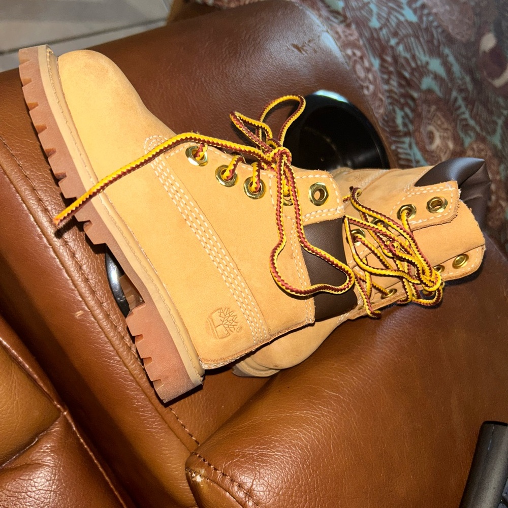 Timberland toddler boots 5c worn once